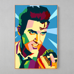 Quadro Elvis Presley Pop Art - Ellquadros 