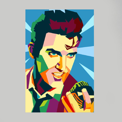 Imagem do Quadro Elvis Presley Pop Art