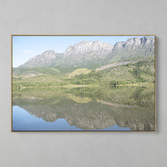 Quadro Decorativo Lago aos pés da Serra do Espinhaço, MG na internet