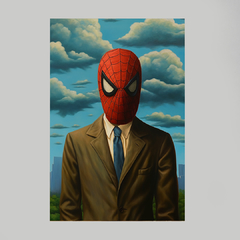 Quadro Homem Aranha - René_Magritte - loja online