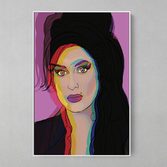 Quadro Amy Winehouse Pop Art - comprar online