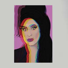 Imagem do Quadro Amy Winehouse Pop Art