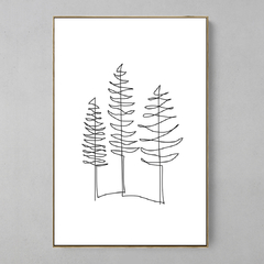 Quadro Pine Line na internet