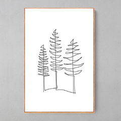 Quadro Pine Line - Ellquadros 