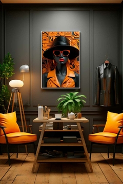 Quadro Decorativo Fashion Plastic 3D