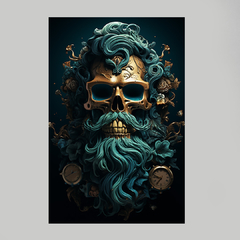 Imagem do Quadro Style Skull