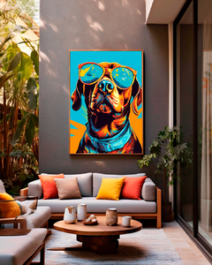 Quadro Dog Pop