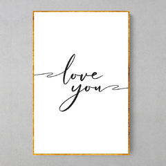 Quadro Love You - loja online