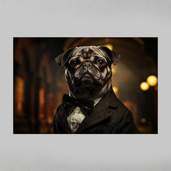 Quadro Decorativo Senhor Pug