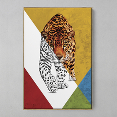 Quadro Decorativo Tigre Color na internet