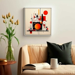 Quadro Decorativo Bauhaus