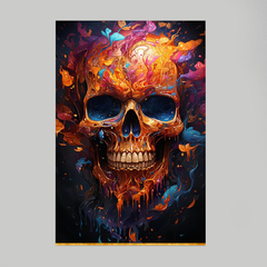 Imagem do Quadro Abstractskull