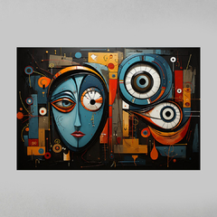 Imagem do Quadro Decorativo Picasso - Arte Abstrata Surreal