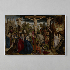 Imagem do Quadro Decorativo A crucificação - Dreux Budé Master