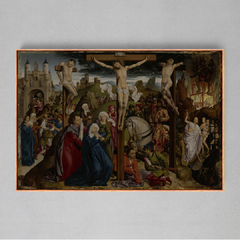 Quadro Decorativo A crucificação - Dreux Budé Master - Ellquadros 