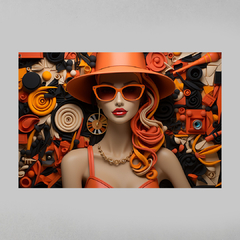 Quadro Decorativo Fashion Plastificado - comprar online