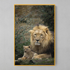 Quadro Decorativo Leão Filho - loja online