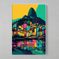 Quadro Rio de Janeiro Reflexos estilo Andy Warhol na internet