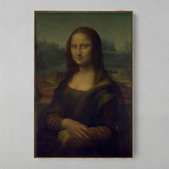 Quadro Decorativo Monalisa - Leonardo Davinci na internet