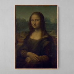 Quadro Decorativo Monalisa - Leonardo Davinci - Ellquadros 