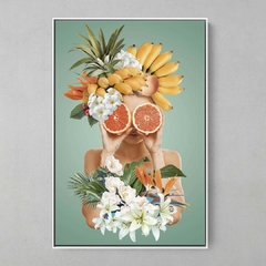 Quadro Mulher Tropical - comprar online