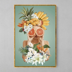 Quadro Mulher Tropical - loja online