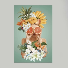 Imagem do Quadro Mulher Tropical