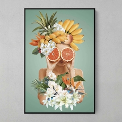 Quadro Mulher Tropical