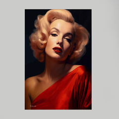 Imagem do Quadro Marilyn Monroe Red