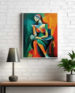 Quadro Mulher Sentada ll