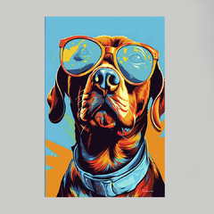 Quadro Dog Pop