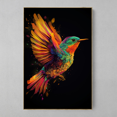 Quadro Beija-Flor Colorful - loja online