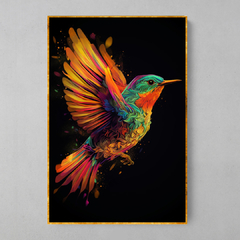 Quadro Beija-Flor Colorful - comprar online