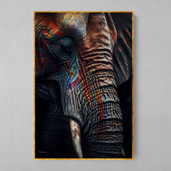 Imagem do Quadro Elefante Colorful ll