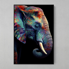 Quadro Elefante Colorful l - comprar online