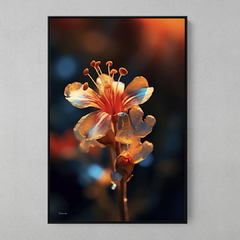 Quadro Flor Lírica - comprar online