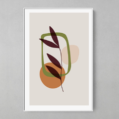 Quadro Decorativo Planta Abstrata - comprar online