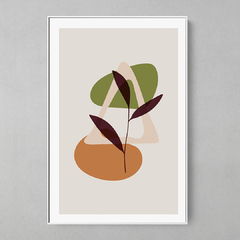 Quadro Decorativo Planta Abstrata - comprar online