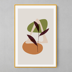 Quadro Decorativo Planta Abstrata - loja online