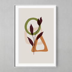 Quadro Decorativo Planta Abstrata - comprar online