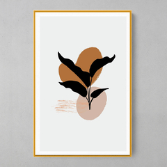 Quadro Decorativo Planta Abstrata - loja online