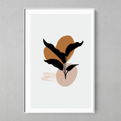 Quadro Decorativo Planta Abstrata - comprar online