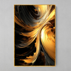 Imagem do Quadro Luxury Gold and Black