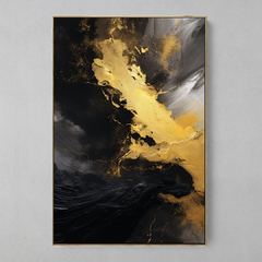 Quadro Black and Gold Luxury na internet