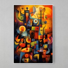 Quadro Colorful Abstract Joy na internet