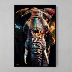 Quadro Colorful Elephant