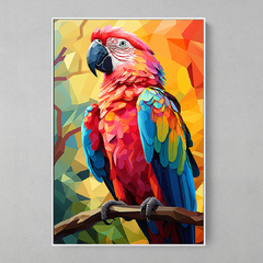 Quadro Decorativo Arara Color - comprar online