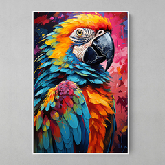 Quadro Decorativo Arara Bicuda - comprar online