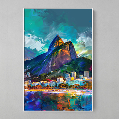 Quadro Decorativo Rio de Janeiro Maravilha do Mundo - comprar online