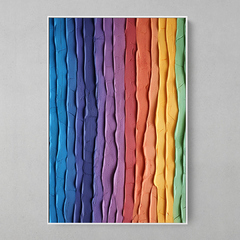 Quadro Decorativo Color Layer Plaster - comprar online